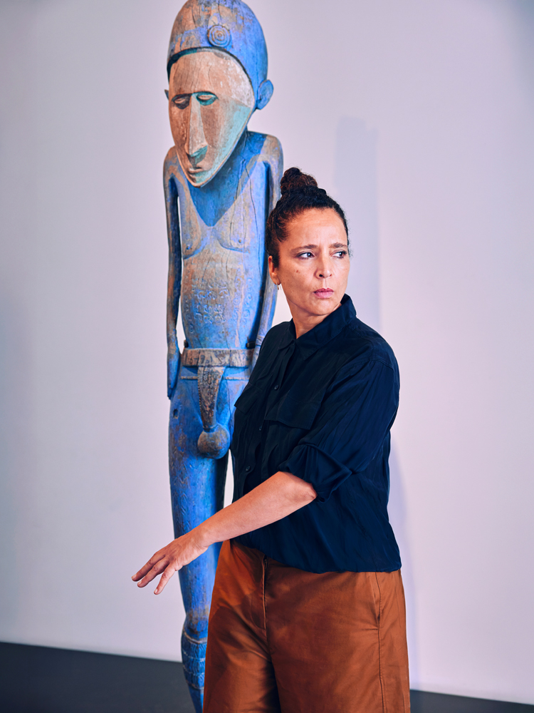 La chorégraphe Nacera Belaza (2025).