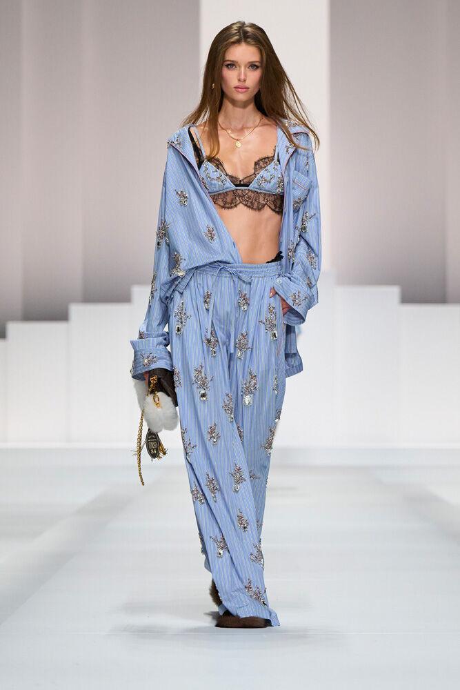 Inspiration trends Spring/Summer 2026: Pajamas at Dolce & Gabanna