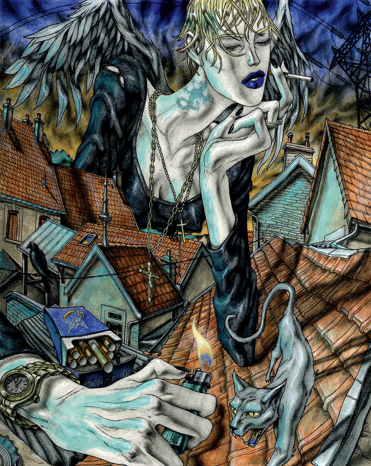 Untitled (2025) de David Rappeneau.