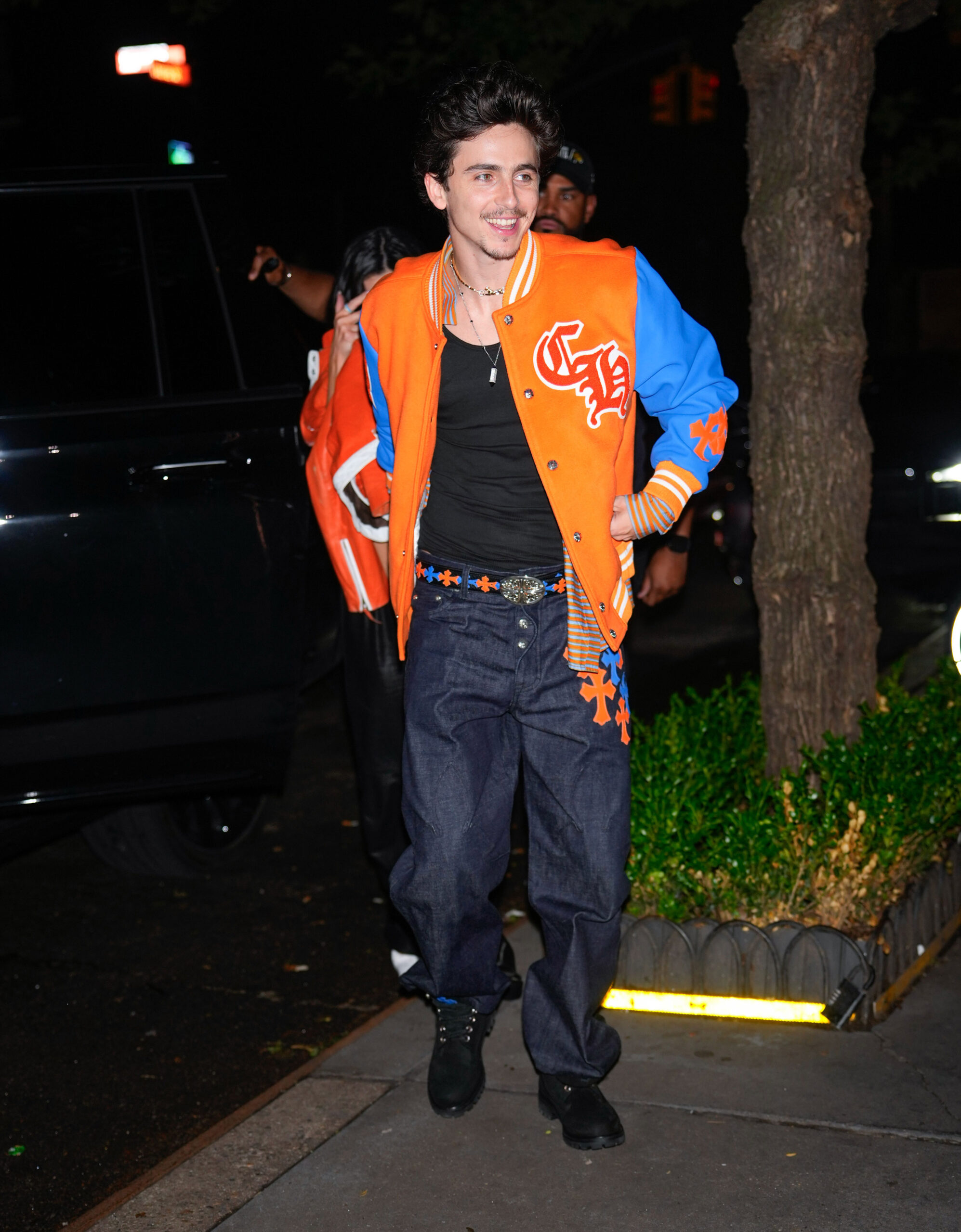 Portrait de Timothée Chalamet dans les rues de New York en mai 2025.