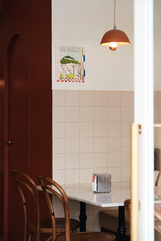 Le restaurant Filakia, Paris 2e.