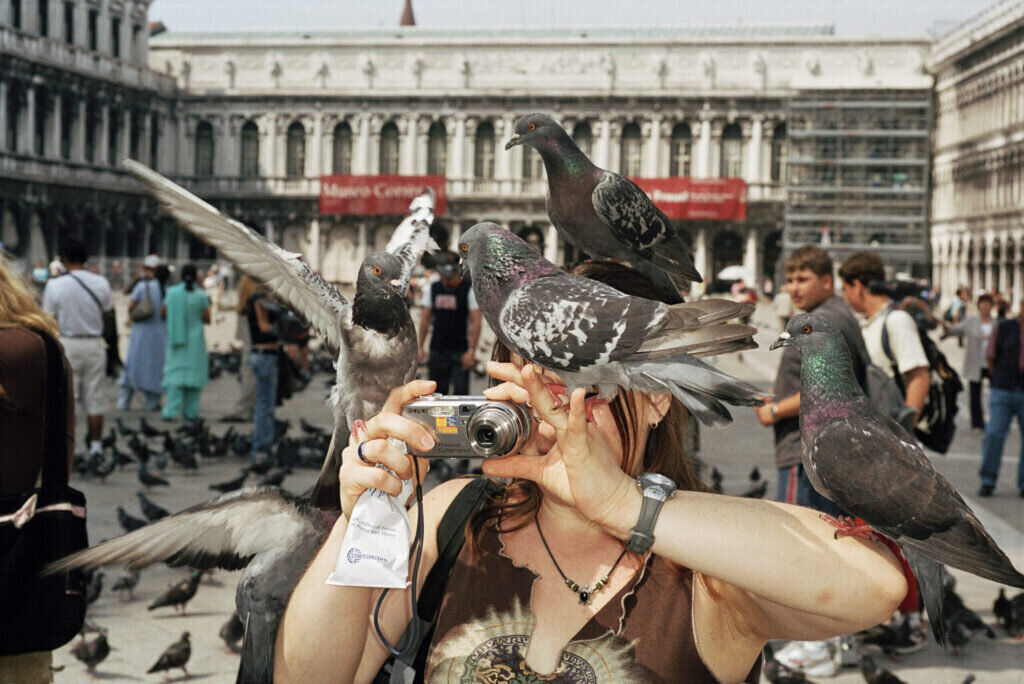 photographie de Martin Parr, Venise, Italie, 2005 exposé au Jeu de Paume à Paris en 2026