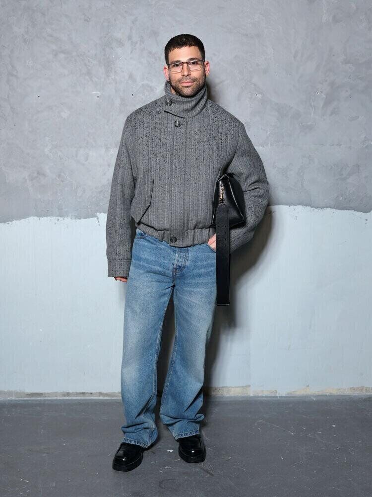 Arthur Hadade attends the Ami Paris Menswear Fall/Winter 2026-2027 show as part of Paris Fashion Week on January 21, 2026 in Paris, France. (Photo by Arnold Jerocki/Getty Images for Ami Paris)