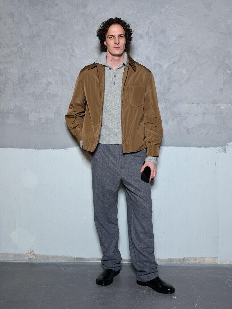 PARIS, FRANCE - JANUARY 21: Paul de Saint Sernin attends the Ami Paris Menswear Fall/Winter 2026-2027 show as part of Paris Fashion Week on January 21, 2026 in Paris, France. (Photo by Arnold Jerocki/Getty Images for Ami Paris)