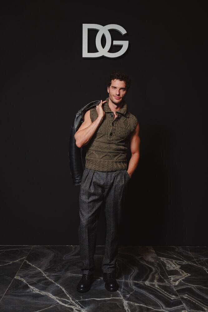 Aurélien Muller au défilé Dolce & Gabbana homme