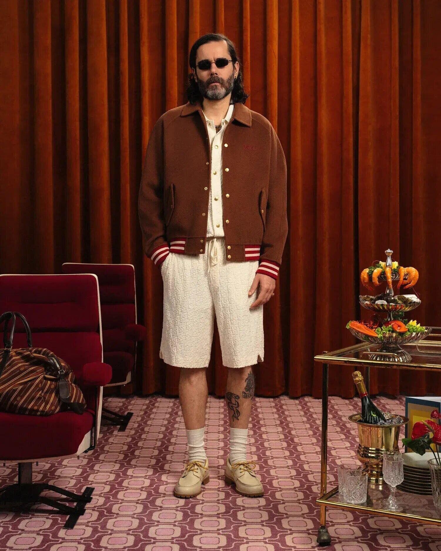 Le bomber en laine Drôle de Monsieur.