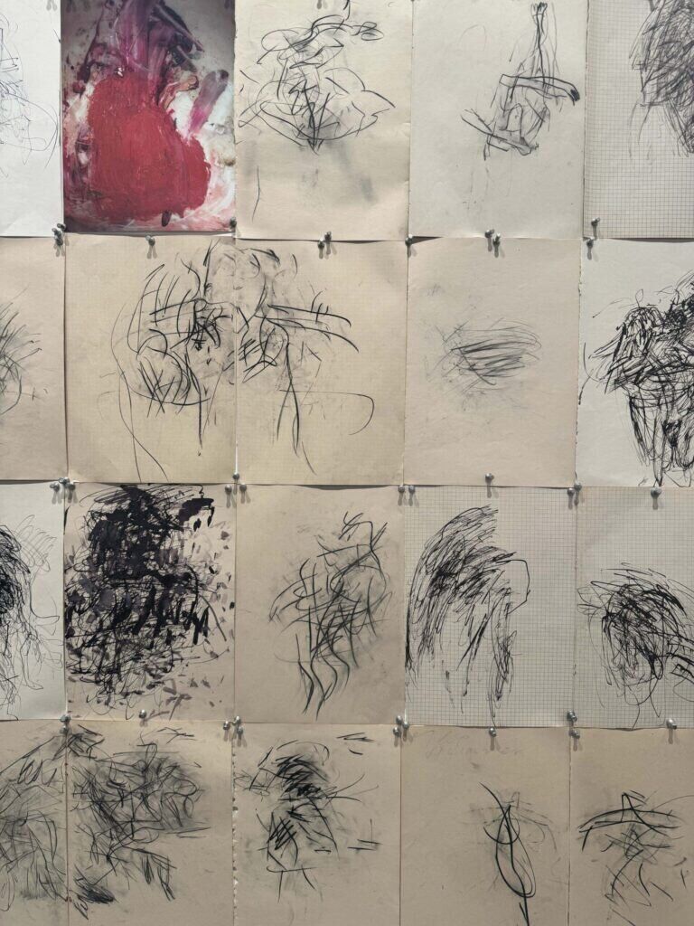 details de l'exposition de Martha Jungwirth