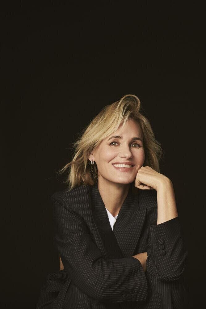 Portrait de Judith Godreche. © Jonas Bresnan.