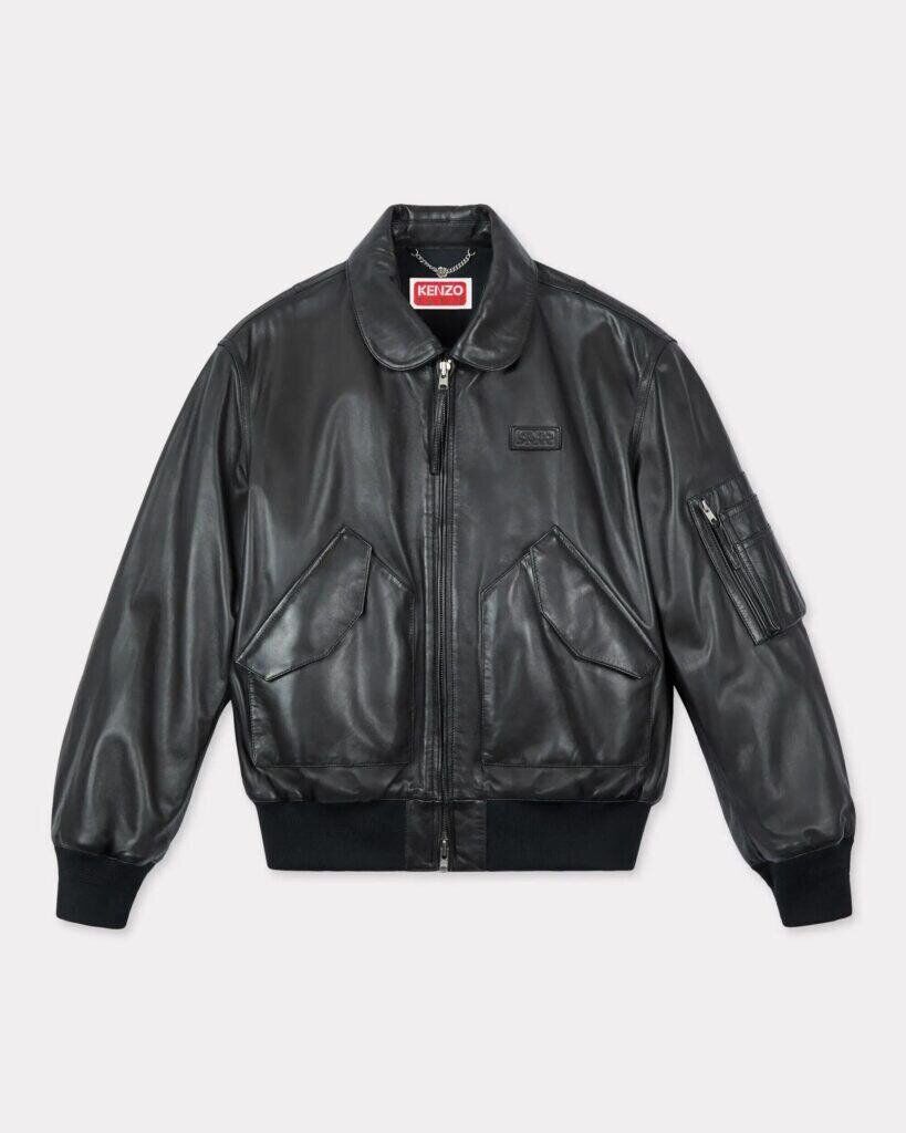 Bomber en cuir Kenzo