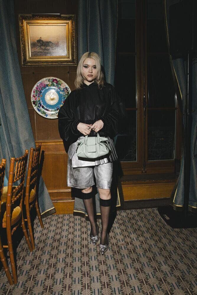 Lolo Zouai au dîner Jimmy Choo © Iulia Matei.