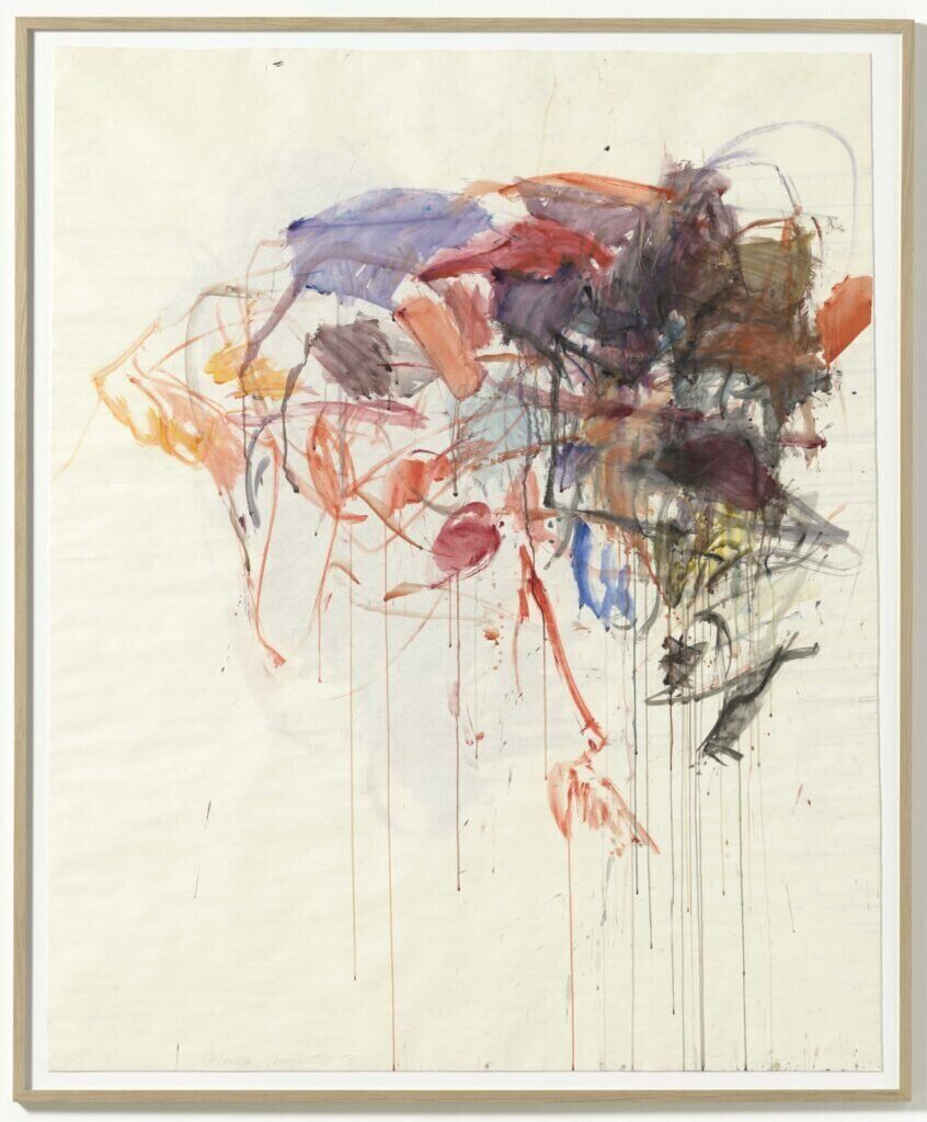 Martha Jungwirth Untitled, 2025 Oil on paper on canvas