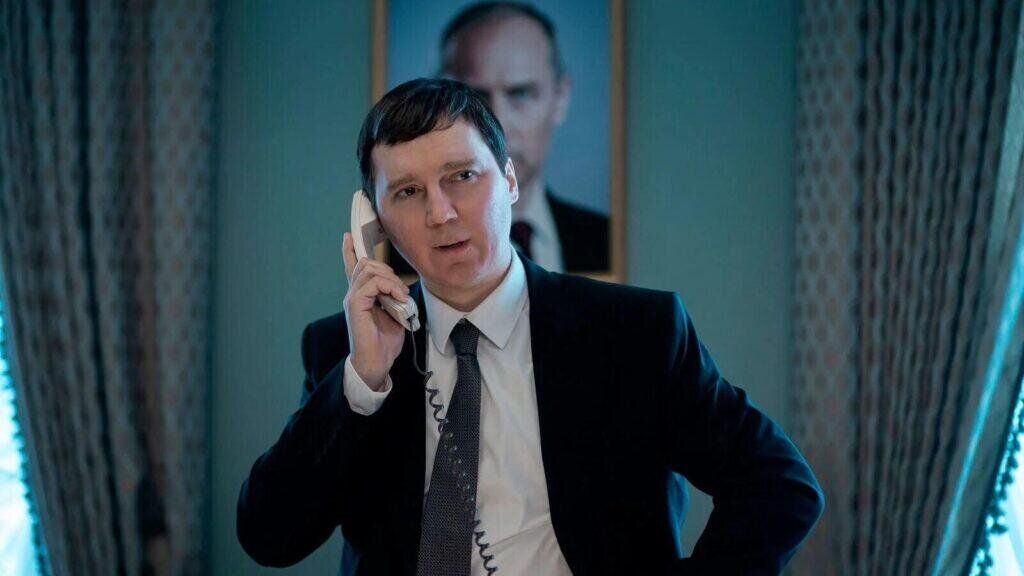 Paul Dano dans Le Mage du Kremlin (2026) © Carole Bethuel – Curiosa Films – Gaumont.