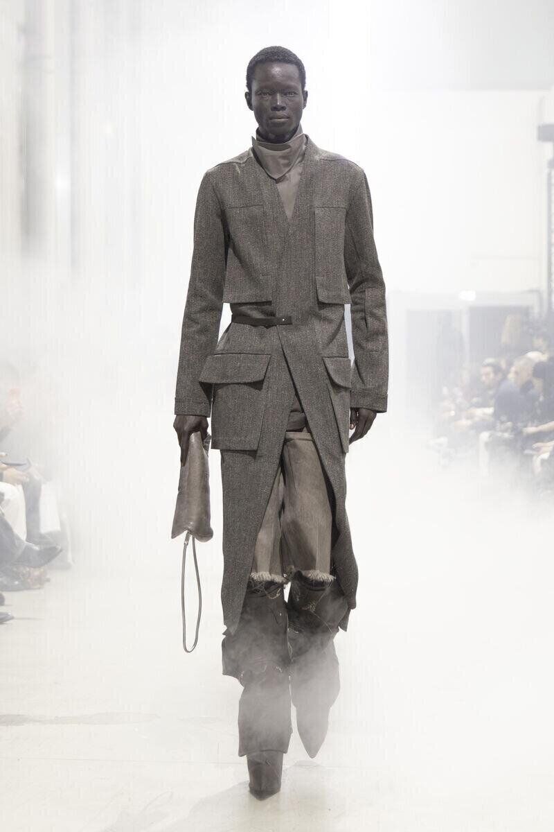 Le défilé Rick Owens homme automne-hiver 2026-2027
