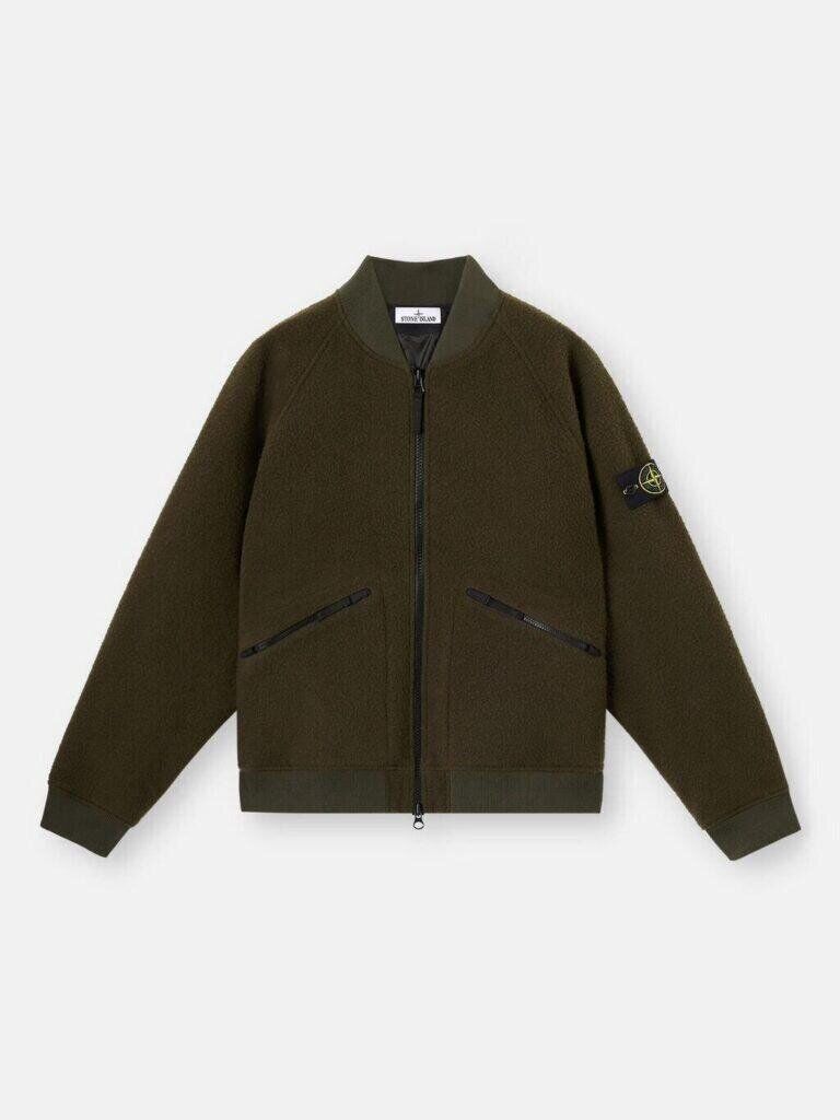 Bomber déparlant à poches, Stone Island.