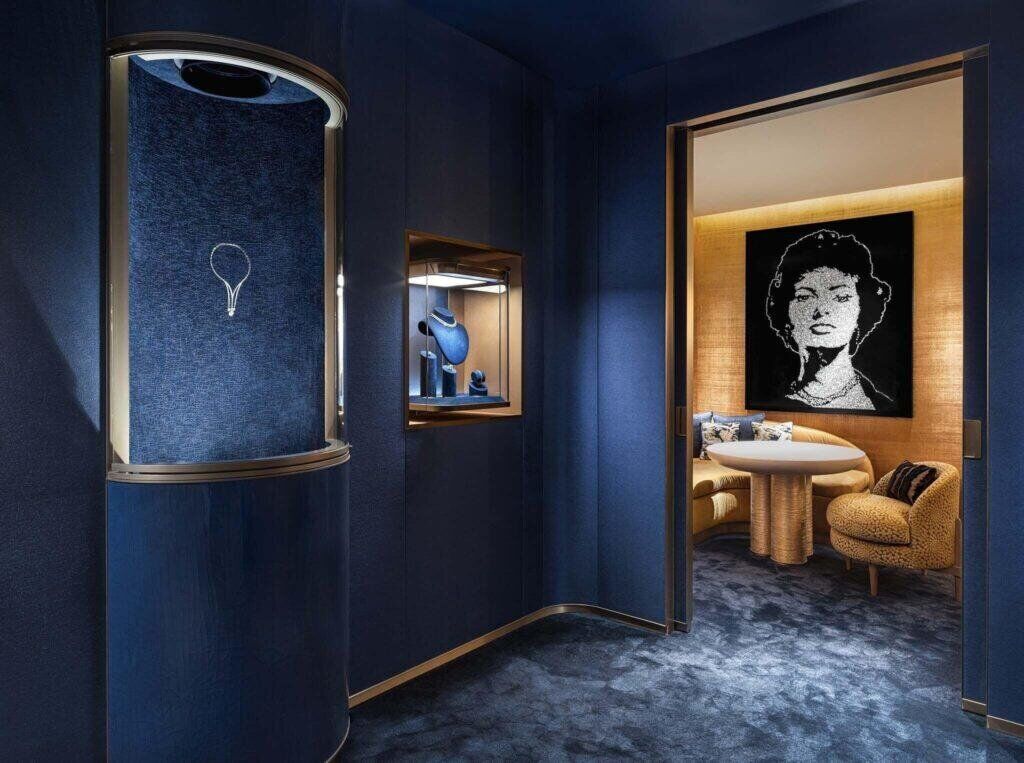 The Levitating Drawing Room, Boutique De Beers, rue de la Paix, Paris