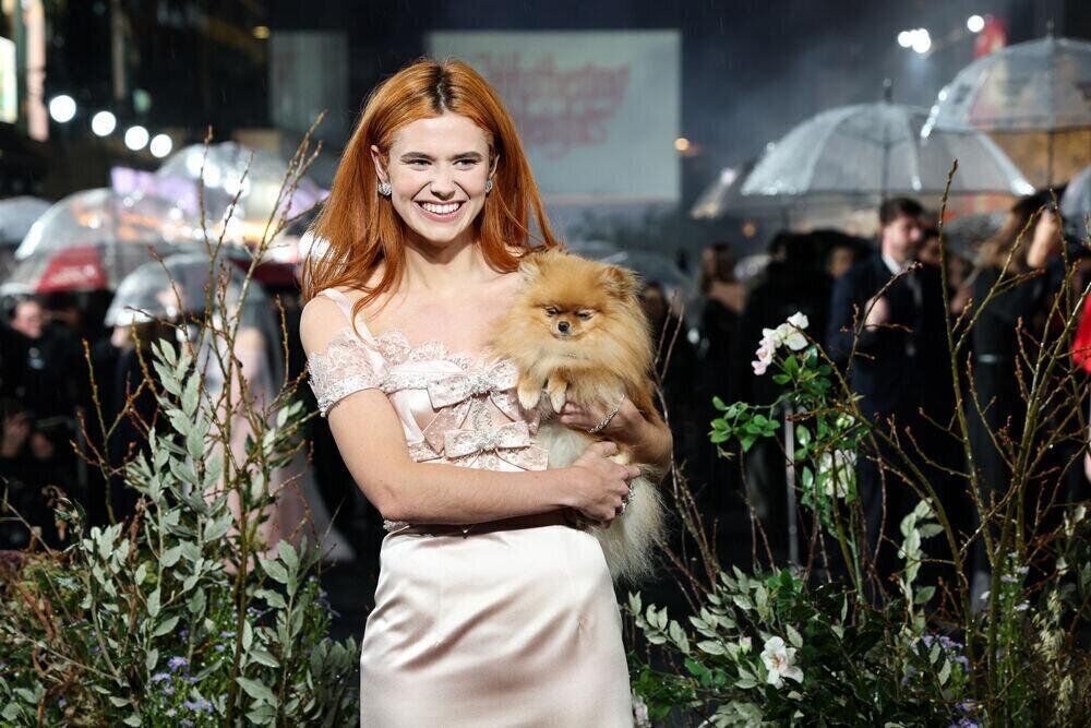 Alison Oliver à la première britannique du film Hurlevent le 5 février 2026 à Londres, en Angleterre. © Tristan Fewings/Getty Images pour Warner Bros.