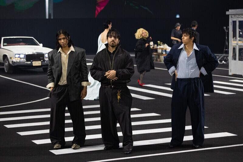 Latin Mafia au défilé WIlly Chavarria automne-hiver 2026-2027