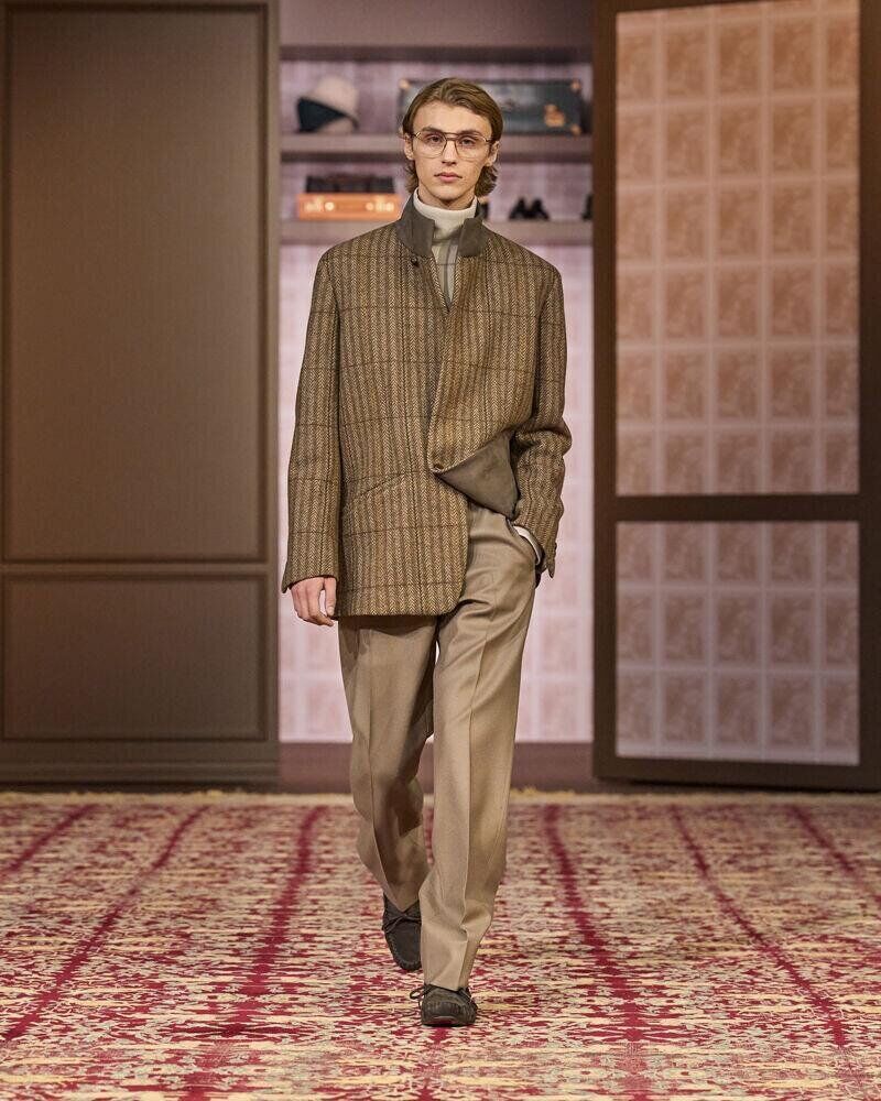 Le défilé Zegna automne-hiver 2026-2027.