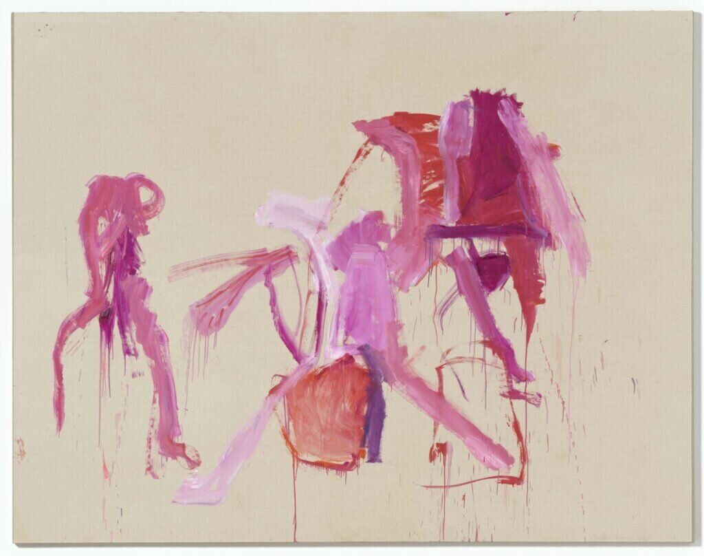 Martha Jungwirth Untitled, 2025 Oil on paper on canvas