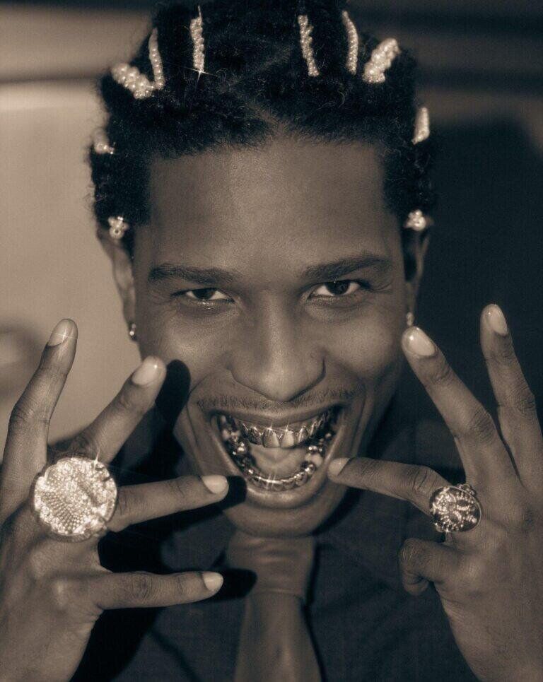 Le rappeur A$AP Rocky. © RCA.