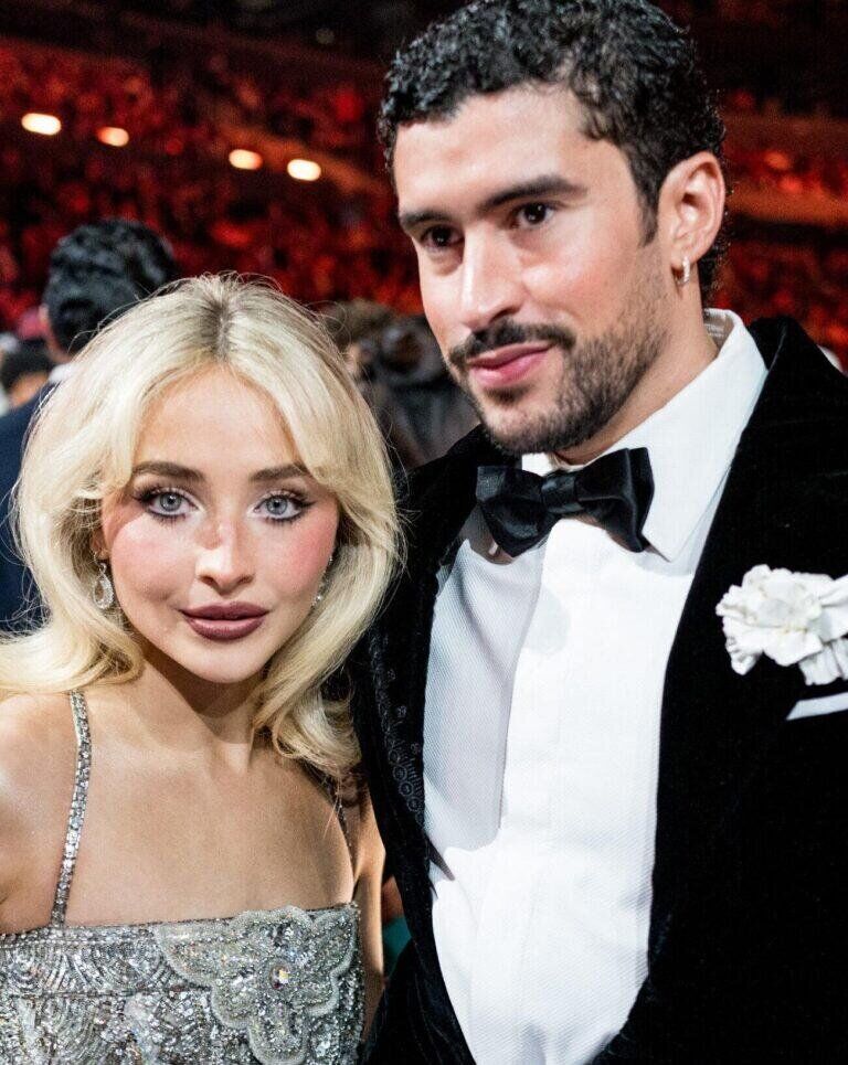 Bad Bunny et Sabrina Carpenter aux Grammy Awards 2026.