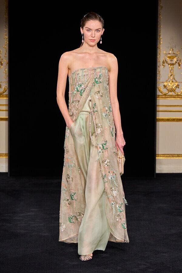 defile armani prive printemps-ete 2026 à la fashion week haute couture de paris