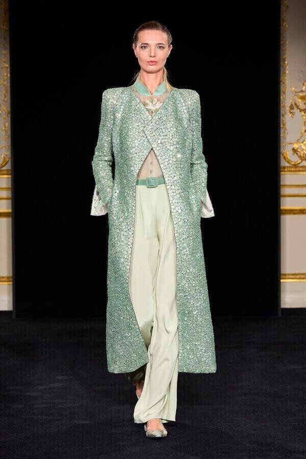defile armani prive printemps-ete 2026 à la fashion week haute couture de paris