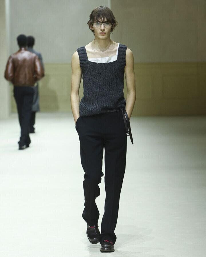 Le défilé Prada homme automne-hiver 2026-2027.