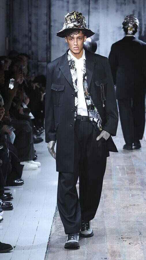 défilé yohji yamamoto automne-hiver 2026-2027 fashion week de paris