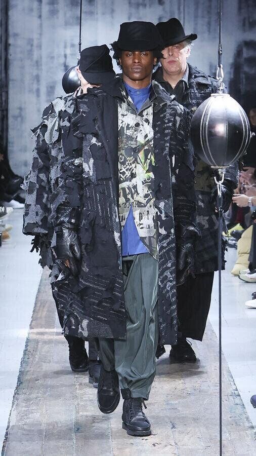 défilé yohji yamamoto automne-hiver 2026-2027 fashion week de paris