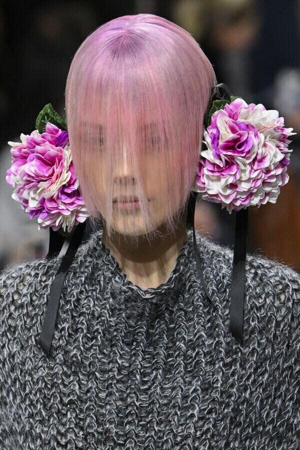 coiffure du défilé dior haute couture printemps-été 2026 à la fashion week de paris