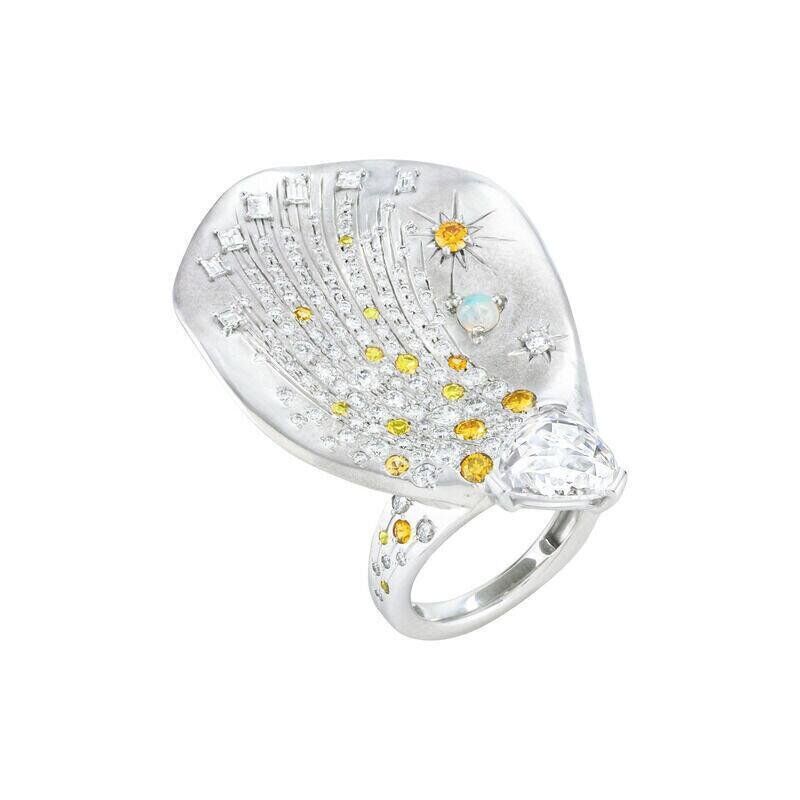 Bague comète de Mellerio haute joaillerie