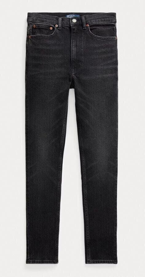 jean slim noir taille haute polo ralph lauren