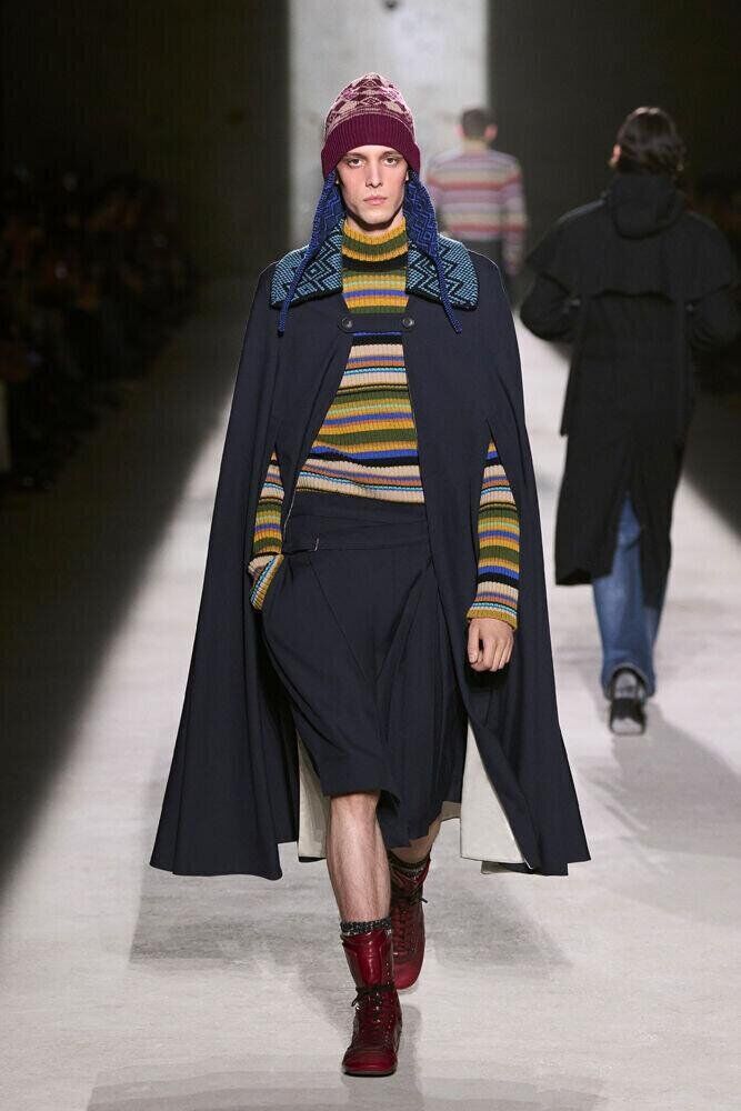 Le défilé Dries Van Noten automne-hiver 2026-2027 à la Fashion Week à Paris