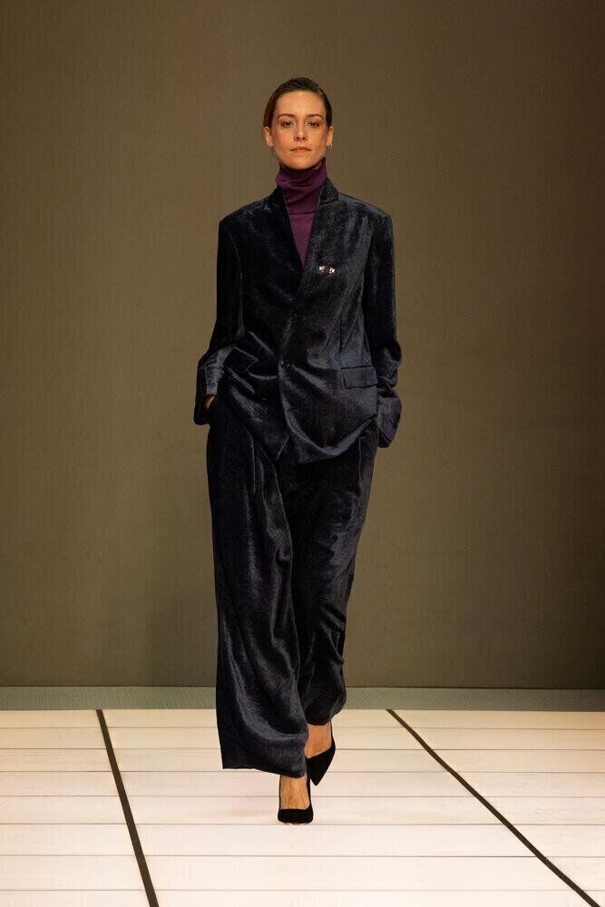 Le défilé Giorgio Armani automne-hiver 2026-2027 à la Fashion Week de Milan