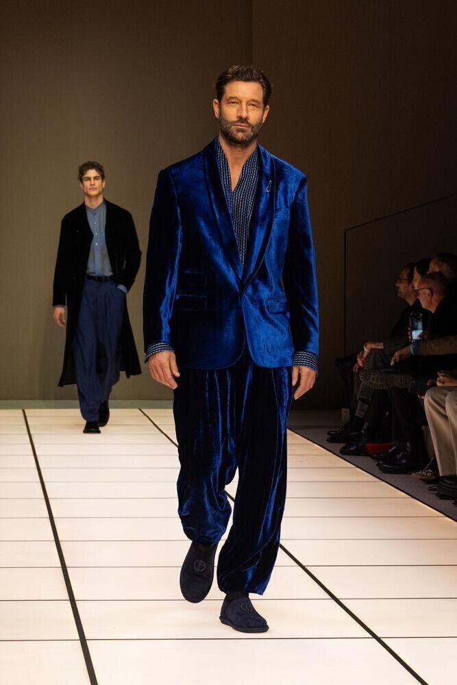 Le défilé Giorgio Armani automne-hiver 2026-2027 à la Fashion Week de Milan
