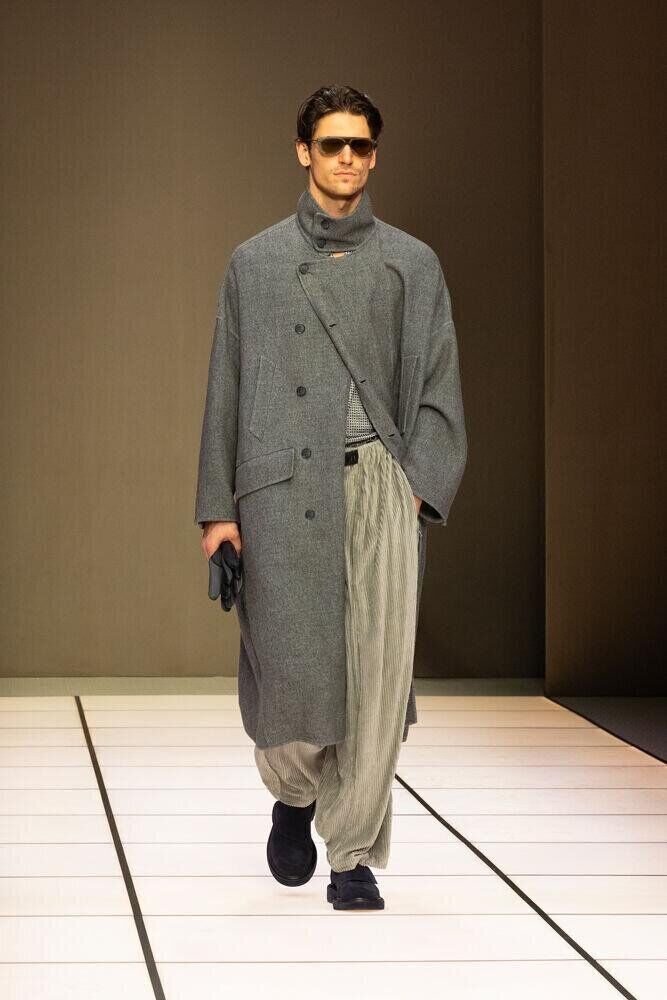 Le défilé Giorgio Armani homme automne-hiver 2026-2027 à la Fashion Week de Milan