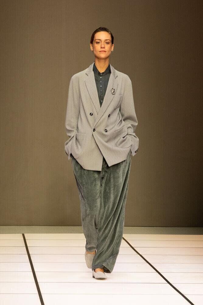 Le défilé Giorgio Armani homme automne-hiver 2026-2027 à la Fashion Week de Milan