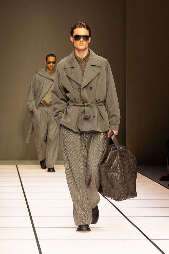 Le défilé Giorgio Armani homme automne-hiver 2026-2027 à la Fashion Week de Milan
