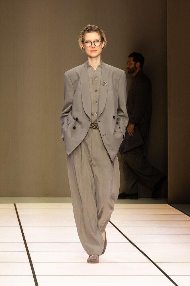 Le défilé Giorgio Armani homme automne-hiver 2026-2027 à la Fashion Week de Milan