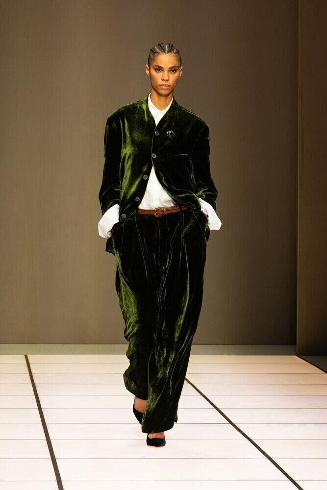 Le défilé Giorgio Armani homme automne-hiver 2026-2027 à la Fashion Week de Milan