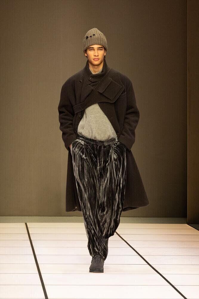 Le défilé Giorgio Armani homme automne-hiver 2026-2027 à la Fashion Week de Milan