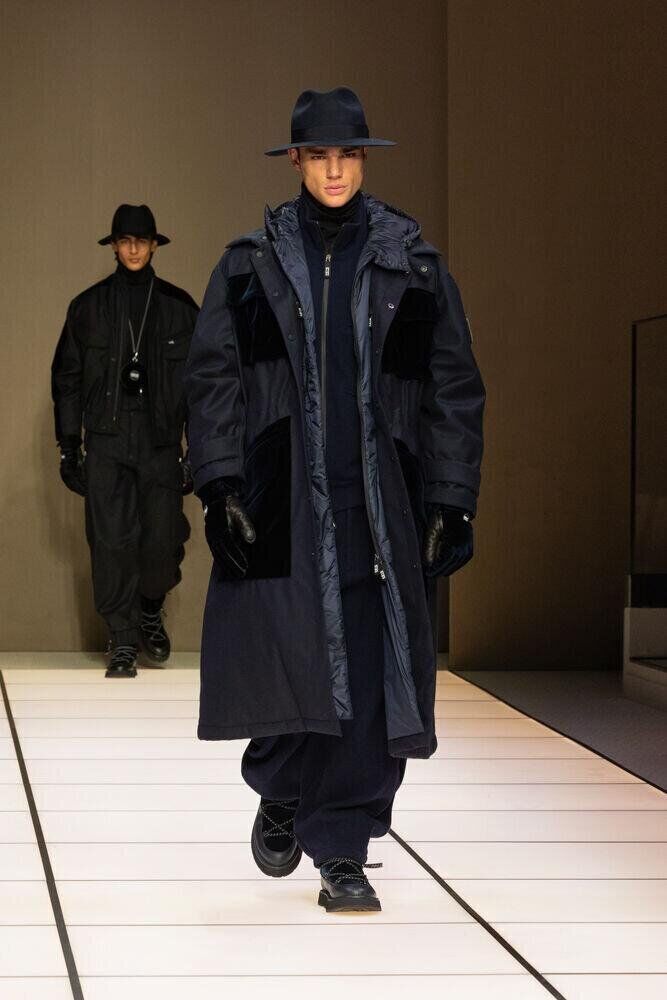 Le défilé Giorgio Armani homme automne-hiver 2026-2027 à la Fashion Week de Milan