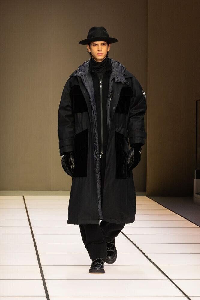 Le défilé Giorgio Armani homme automne-hiver 2026-2027 à la Fashion Week de Milan