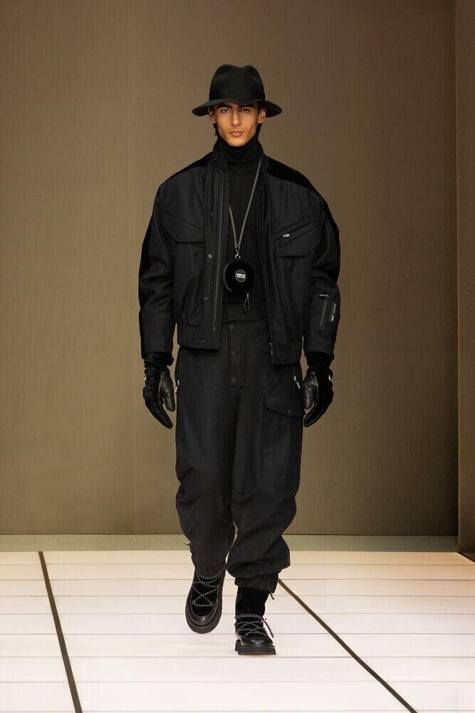 Le défilé Giorgio Armani homme automne-hiver 2026-2027 à la Fashion Week de Milan