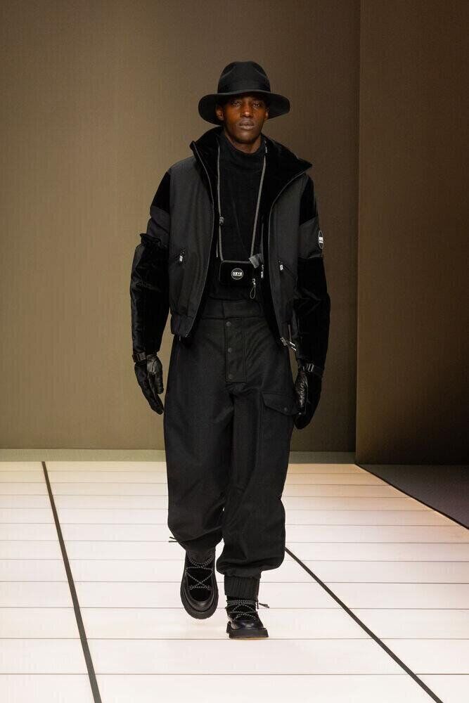Le défilé Giorgio Armani homme automne-hiver 2026-2027 à la Fashion Week de Milan