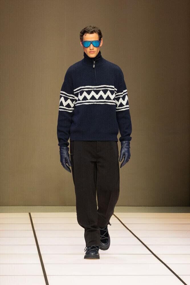 Le défilé Giorgio Armani homme automne-hiver 2026-2027 à la Fashion Week de Milan