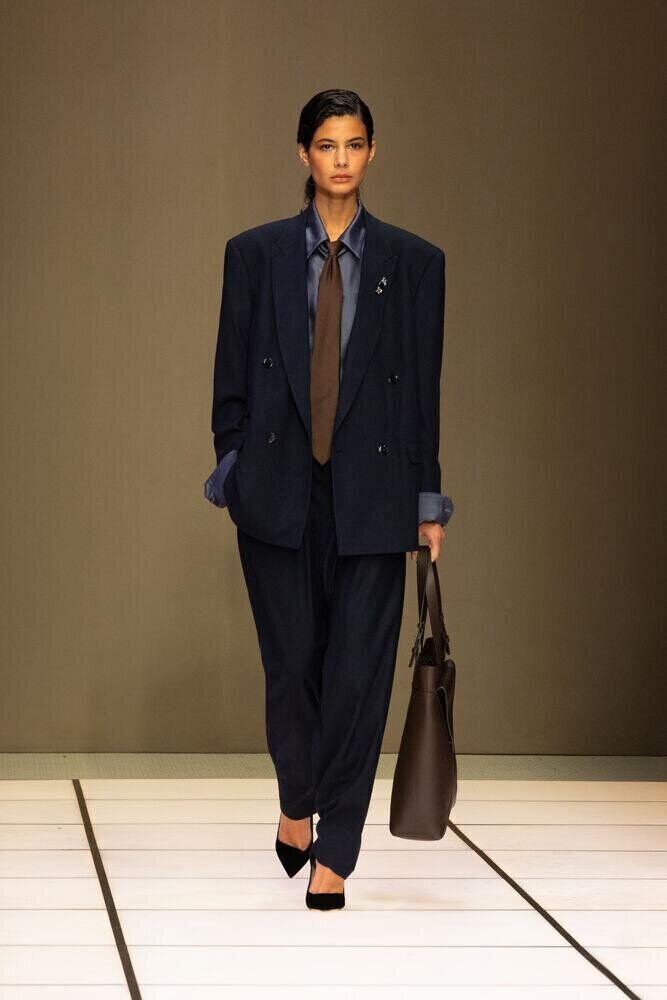 Le défilé Giorgio Armani homme automne-hiver 2026-2027 à la Fashion Week de Milan