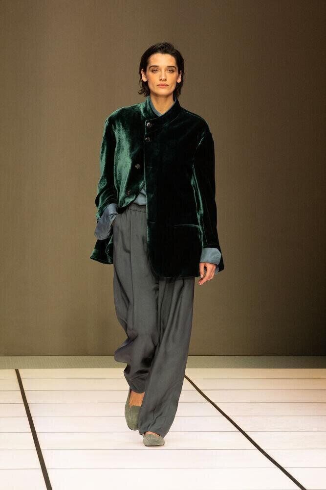 Le défilé Giorgio Armani homme automne-hiver 2026-2027 à la Fashion Week de Milan