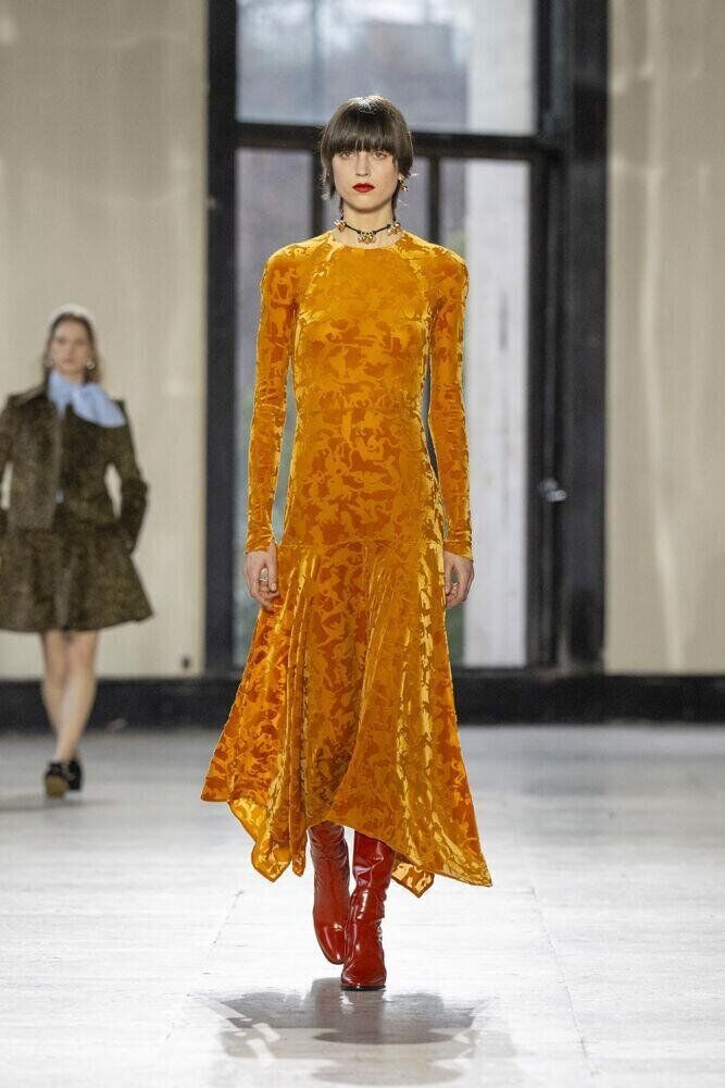 Le défilé Patou automne-hiver 2026-2027 à la Fashion Week de Paris.